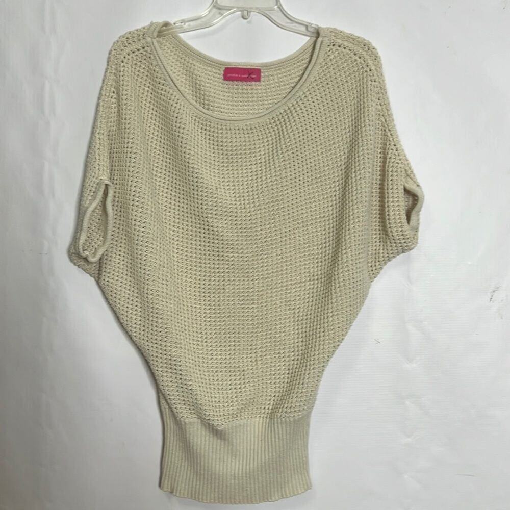 POOKIE & SEBASTIAN KNITTED DOLAN SLEEVE SWEATER SIZE‎ S